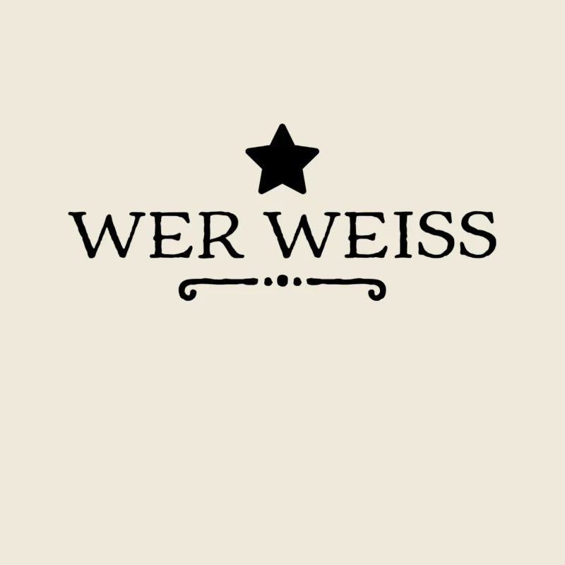 wer weiß das schon