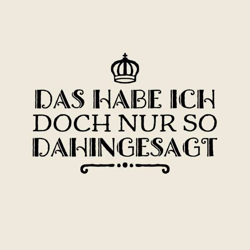 das war bedeutungslos