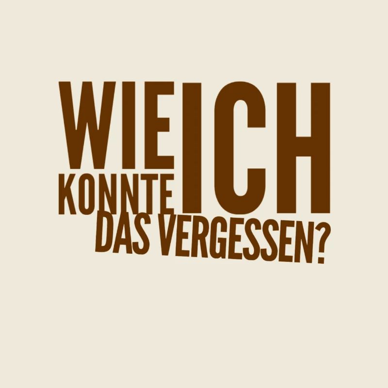 ich bin so verwirrt