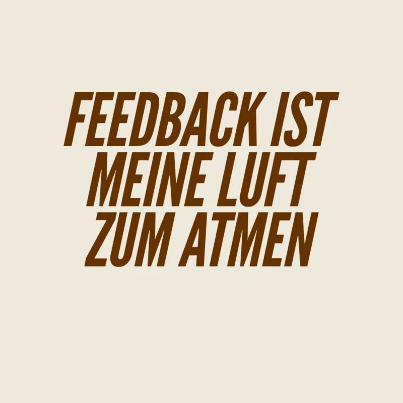 Feedback ist spitze
