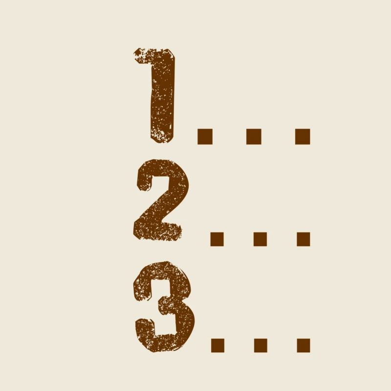 I'm counting to three