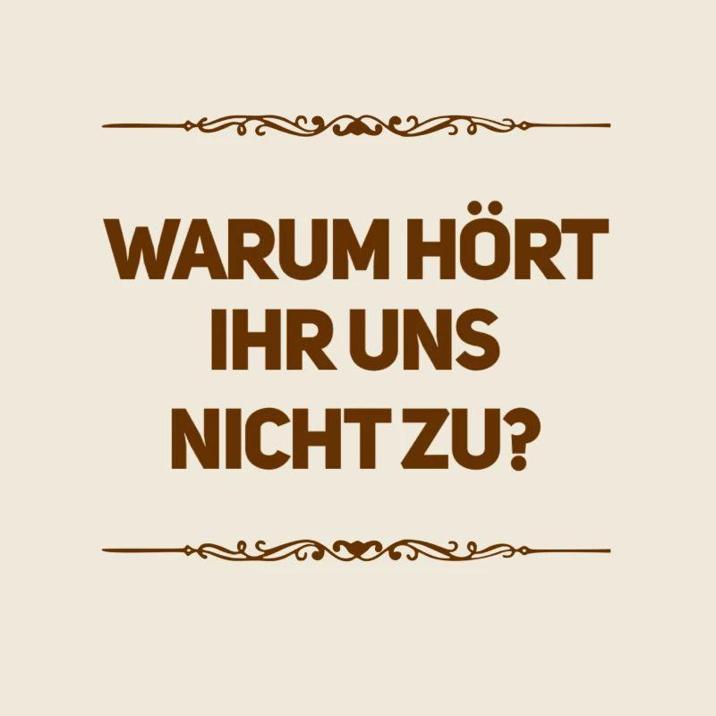 ihr ignoriert uns