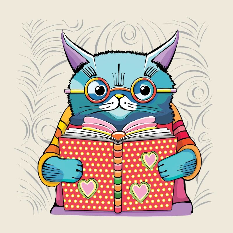 Die Katze, die liest