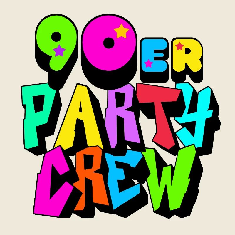 90er Party , Mottoparty , Designed by monza man