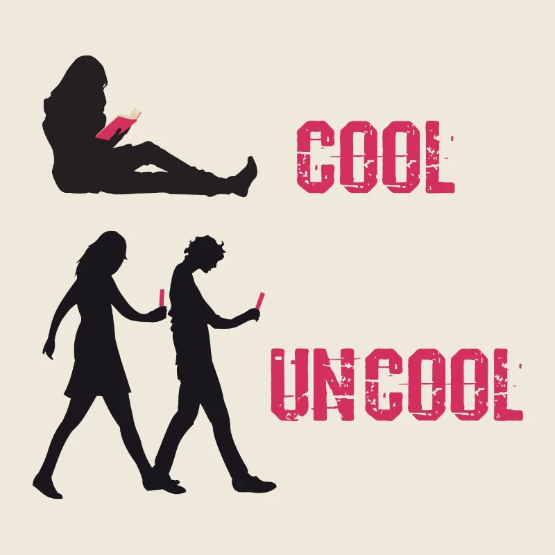 Buch cool, Smartphone uncool