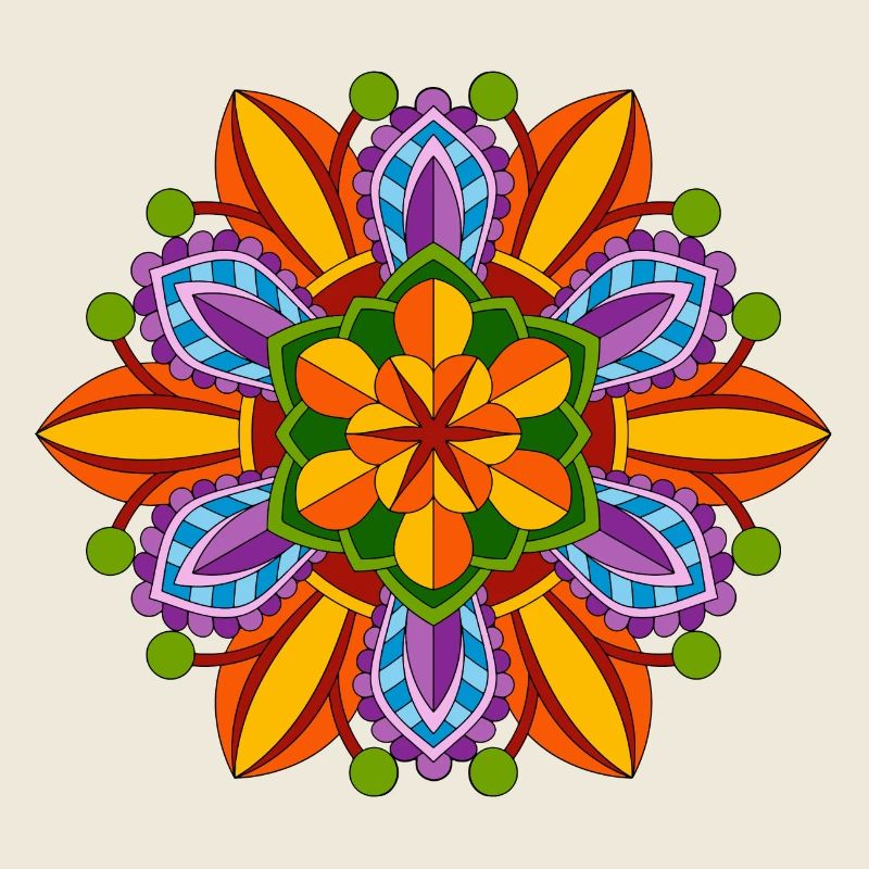 Mandala Meditation Art