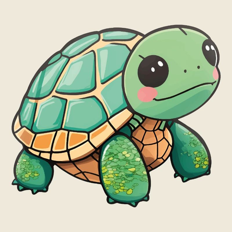 Tortue totalement mignonne