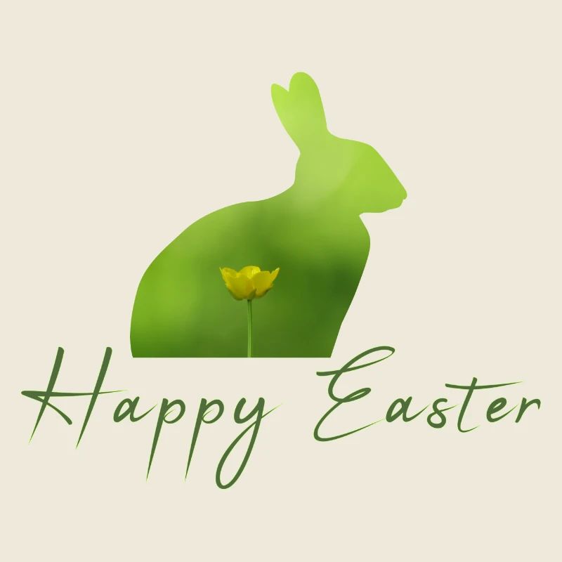 Happy Easter rabbit