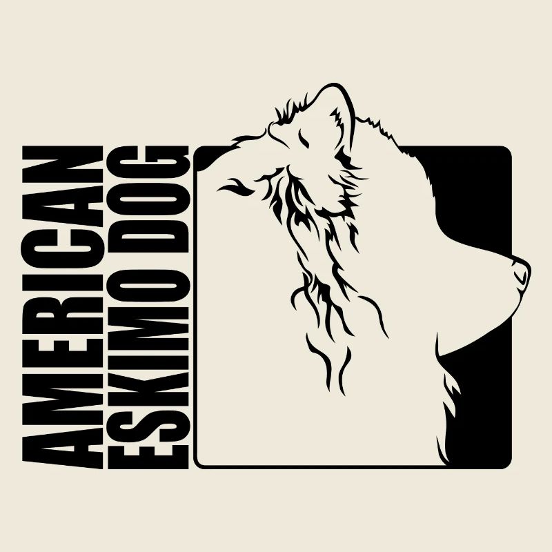 Profil de chien esquimau américain chiens Wilsigns