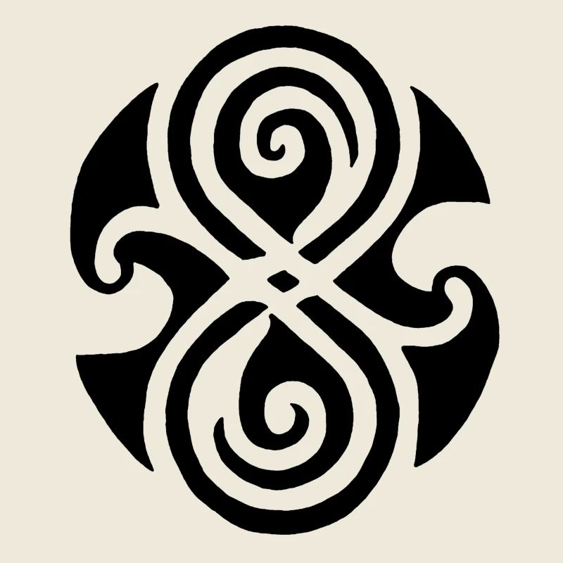 Symbole celte noir
