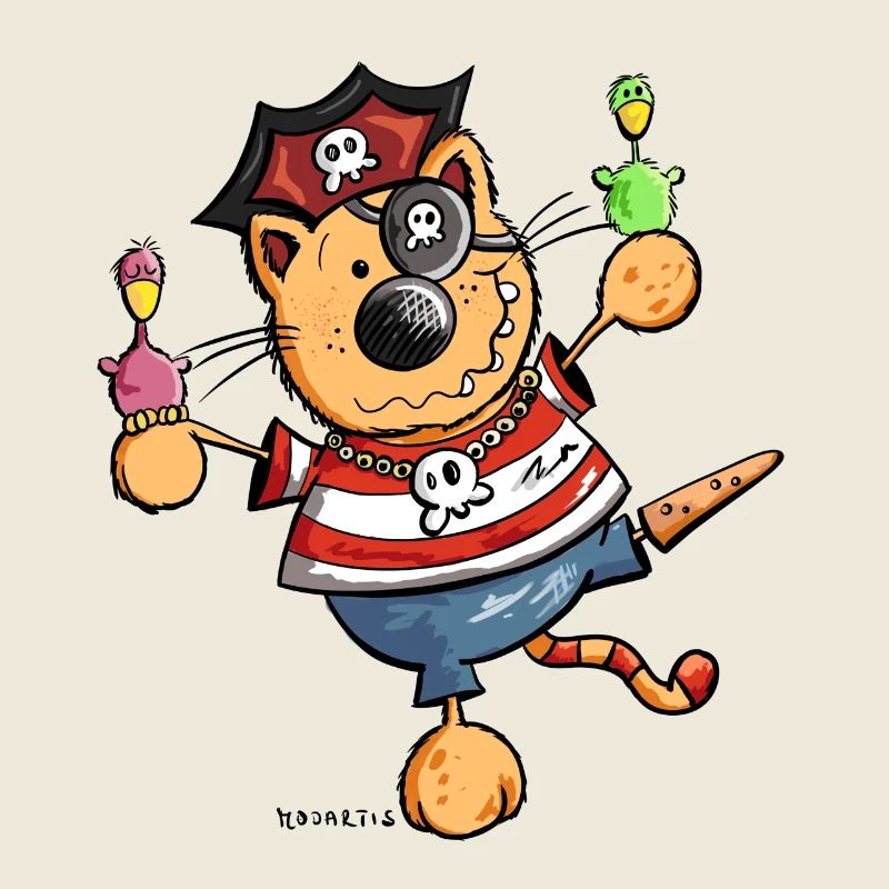 Pirate cat