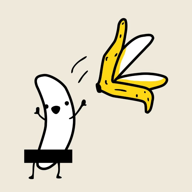 Striptease banane