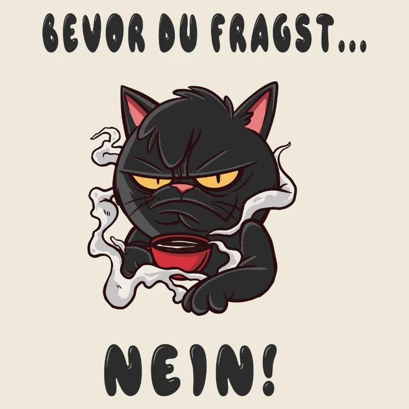 Lustiges Katzen Design