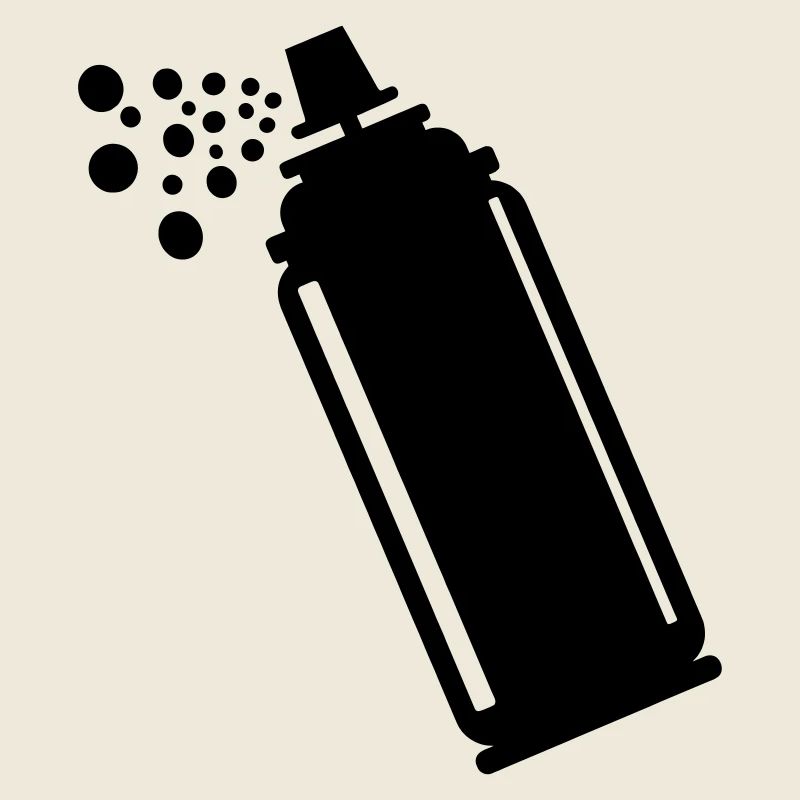 Coarse grain spray can