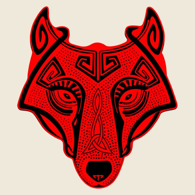 Viking wolf Fenrir valhalla