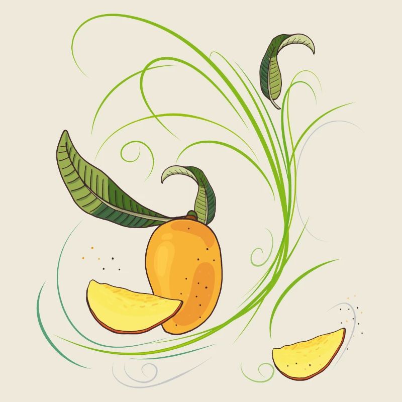 Mango, fruit