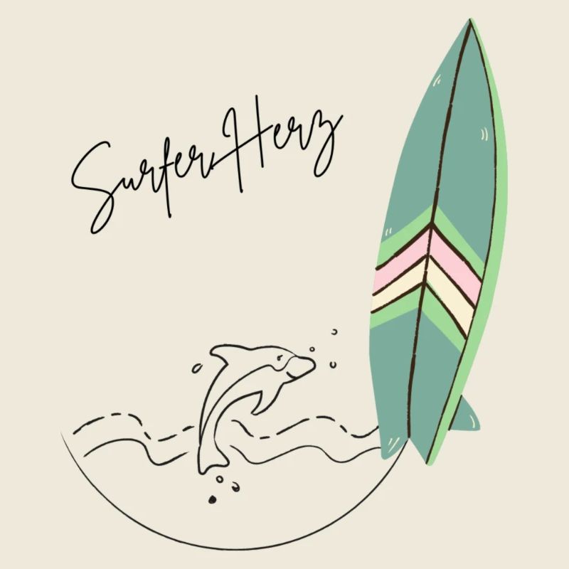 Surfer Herz