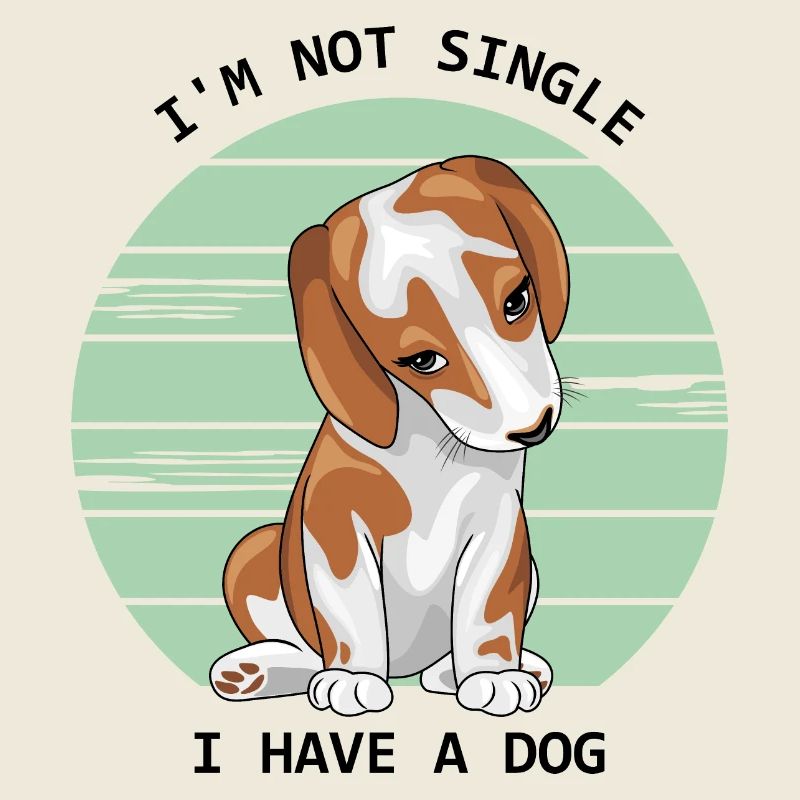 Ich bin nicht Single. Ich habe einen Beagle