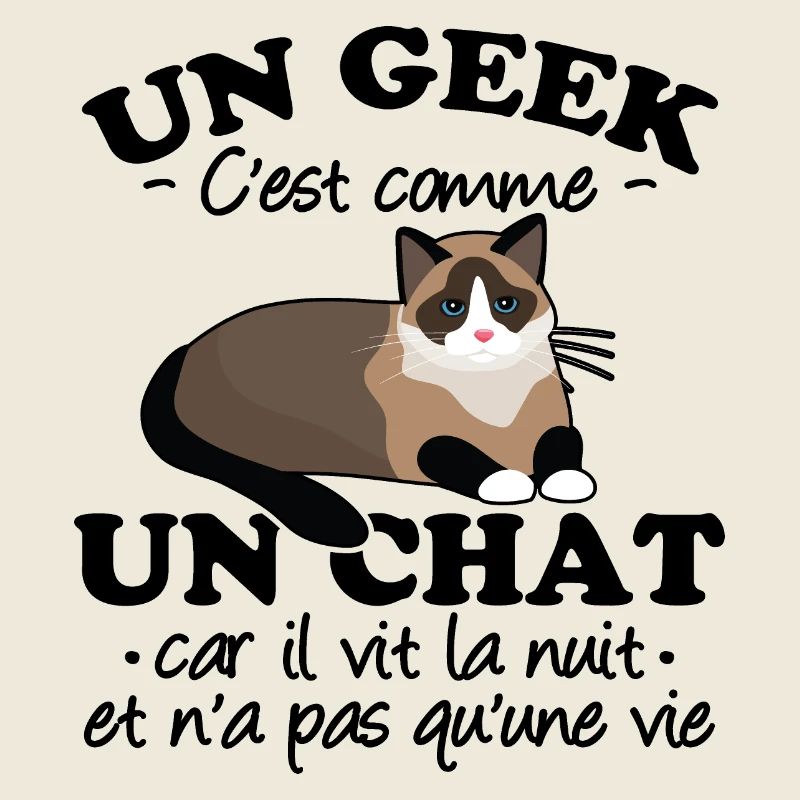 Geek et chat