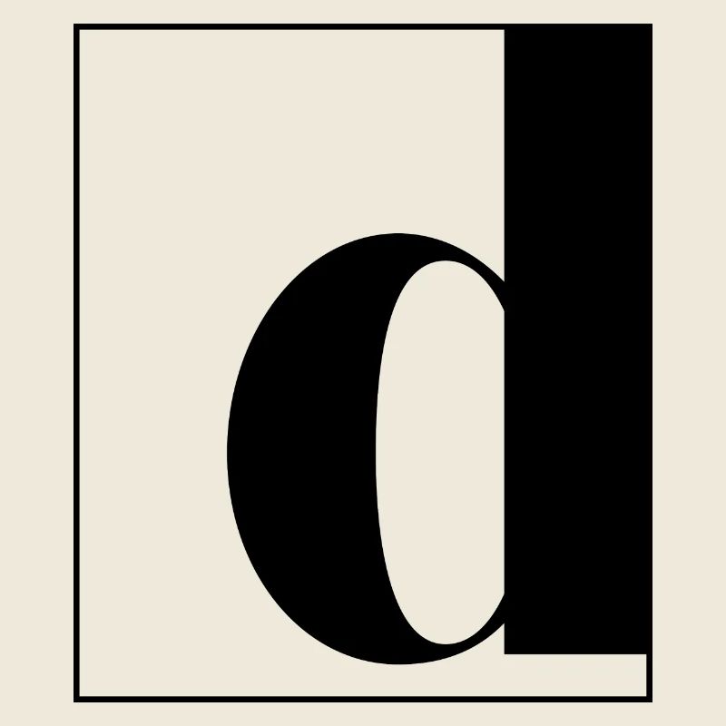 Lettre alphabet d