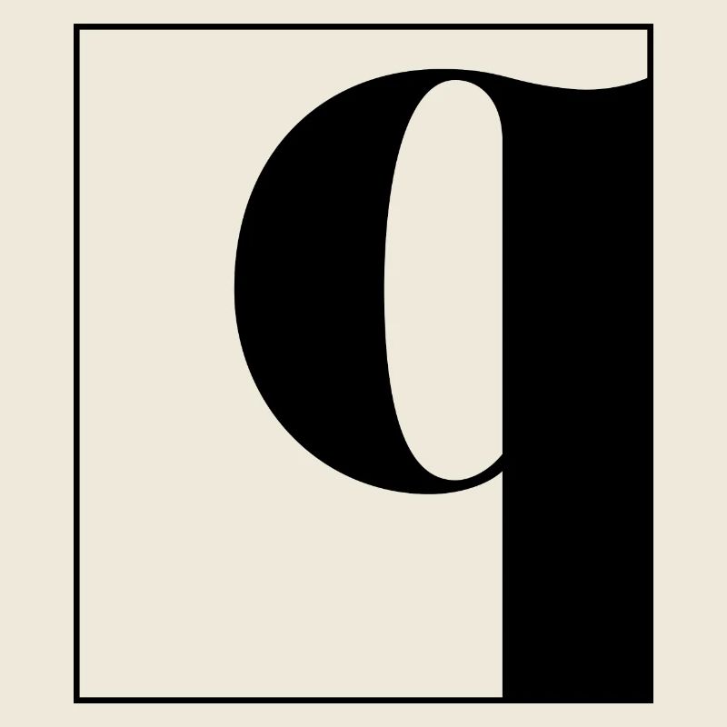 Lettre alphabet q