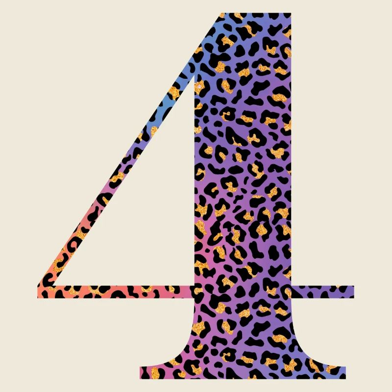 4e anniversaire léopard