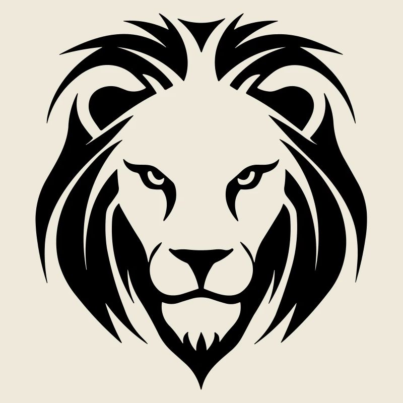 Felin jungle lion's head