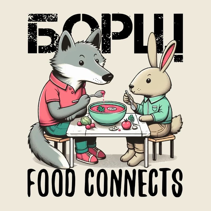 Borscht Borsch Wolf and Hare Gift
