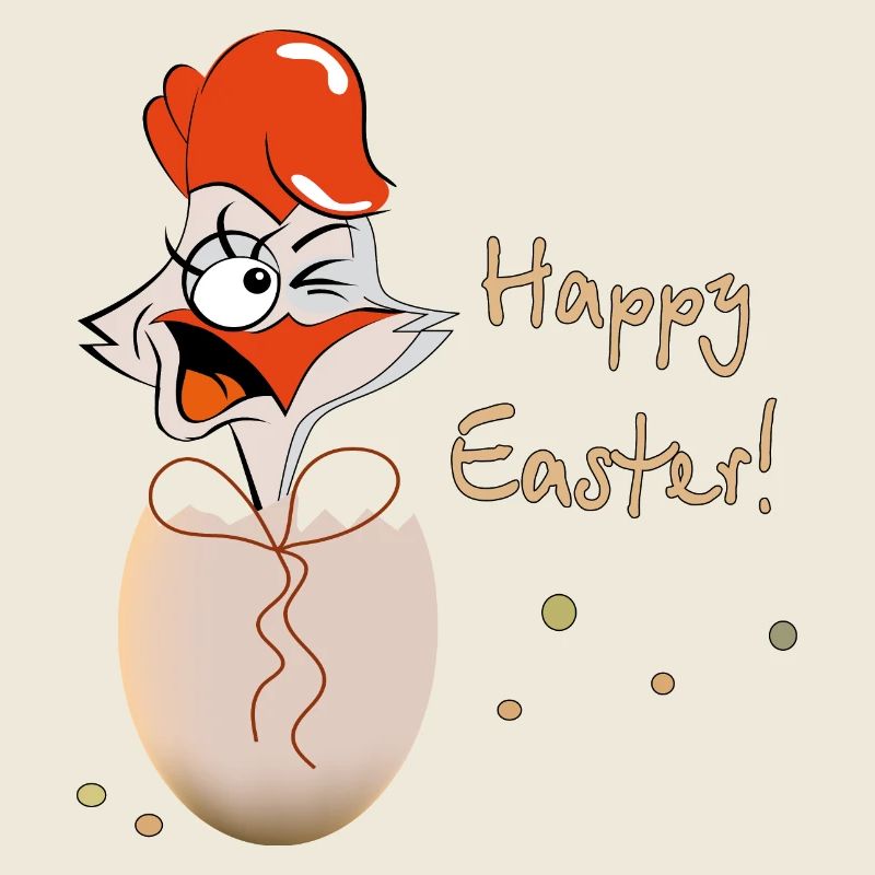Joyeuses Pâques Coq