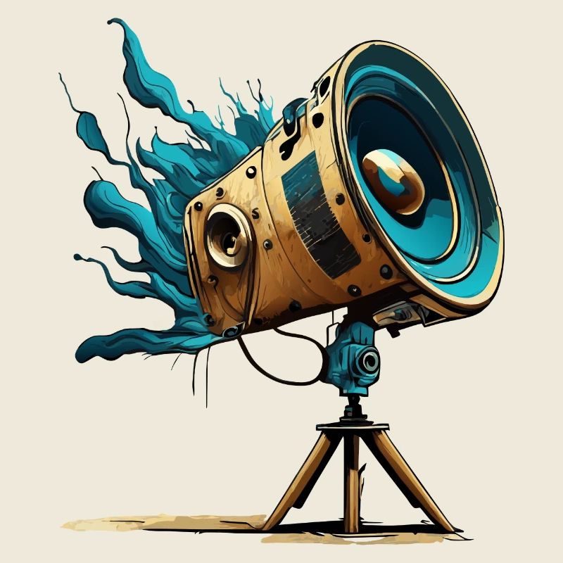 Retro Telescopic Speaker