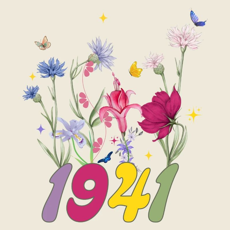 Année de naissance 1941 fleurs sauvages