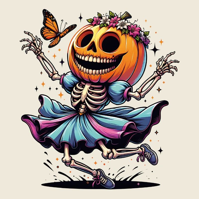 Drôle de princesse d’Halloween