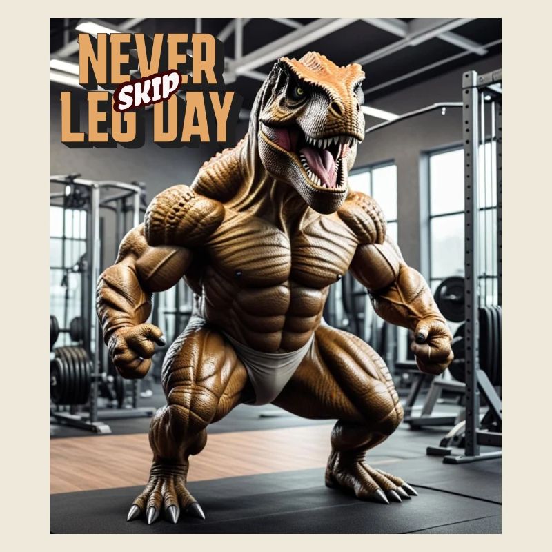 Dino - Never skip Leg Day