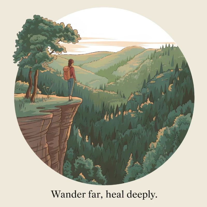 Wander Far, Heal Deeply – Hiking & Nature