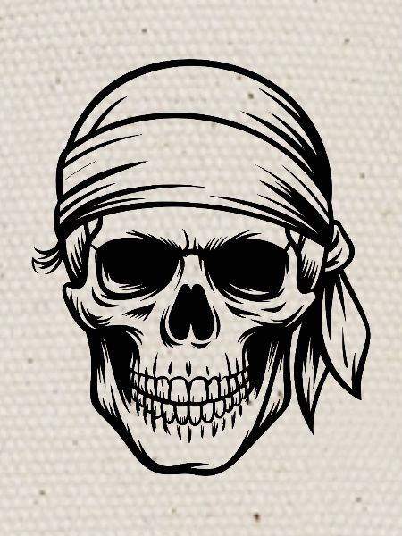 Crâne de pirate
