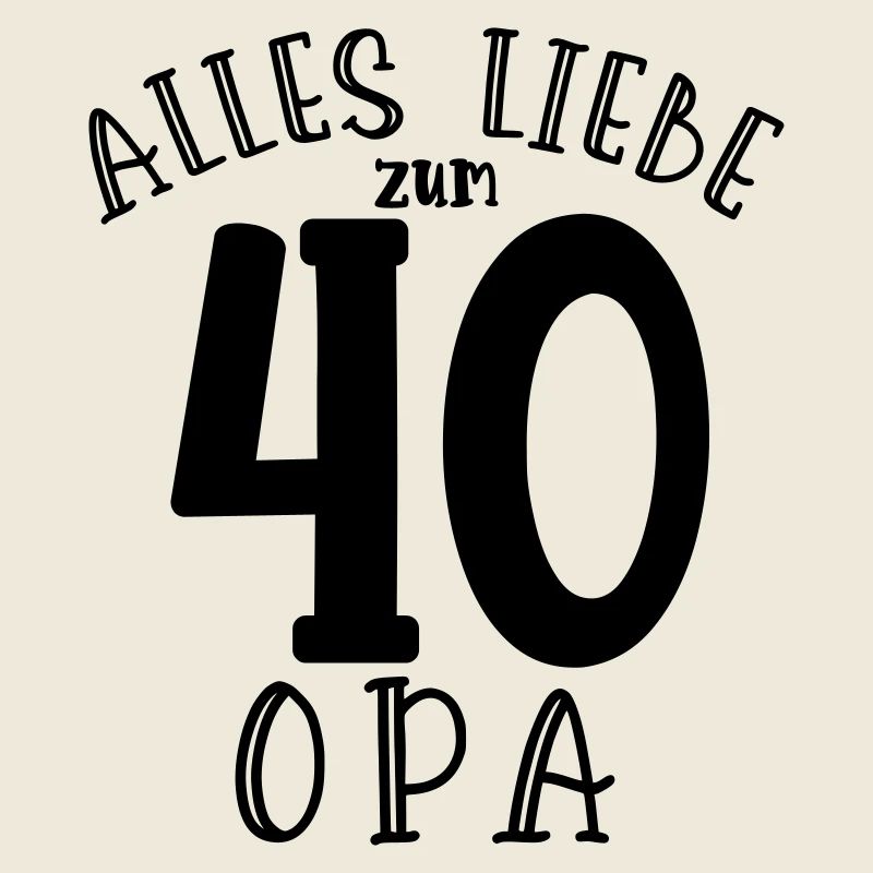 Joyeux 40e anniversaire Papi