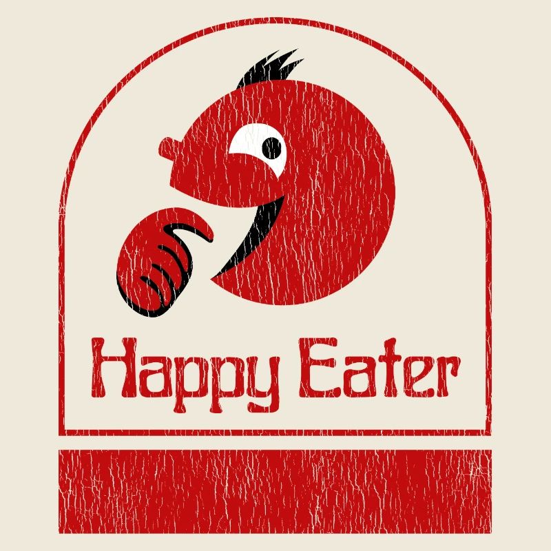 Happy Eater Design Distressed