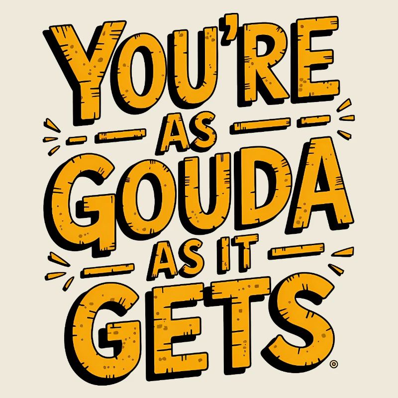 Gouda Cheese Pun 