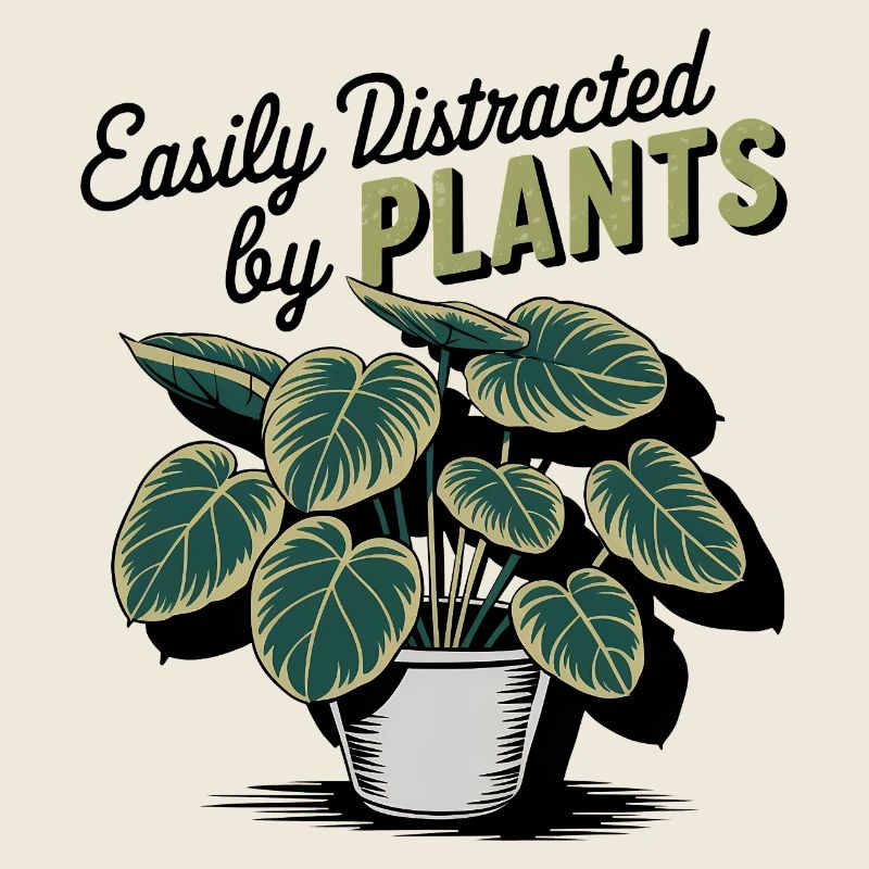 Botanischer Pflanzentopf Illustration