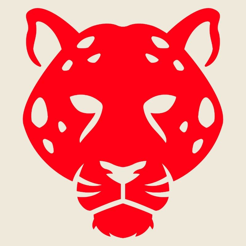 Panther Head Digitale Kunst