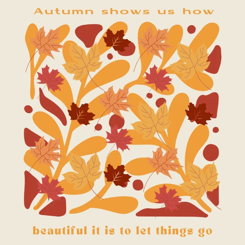 Herbst  und Loslassen