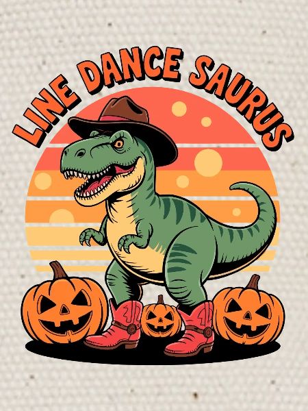 LineDance Saurus Halloween