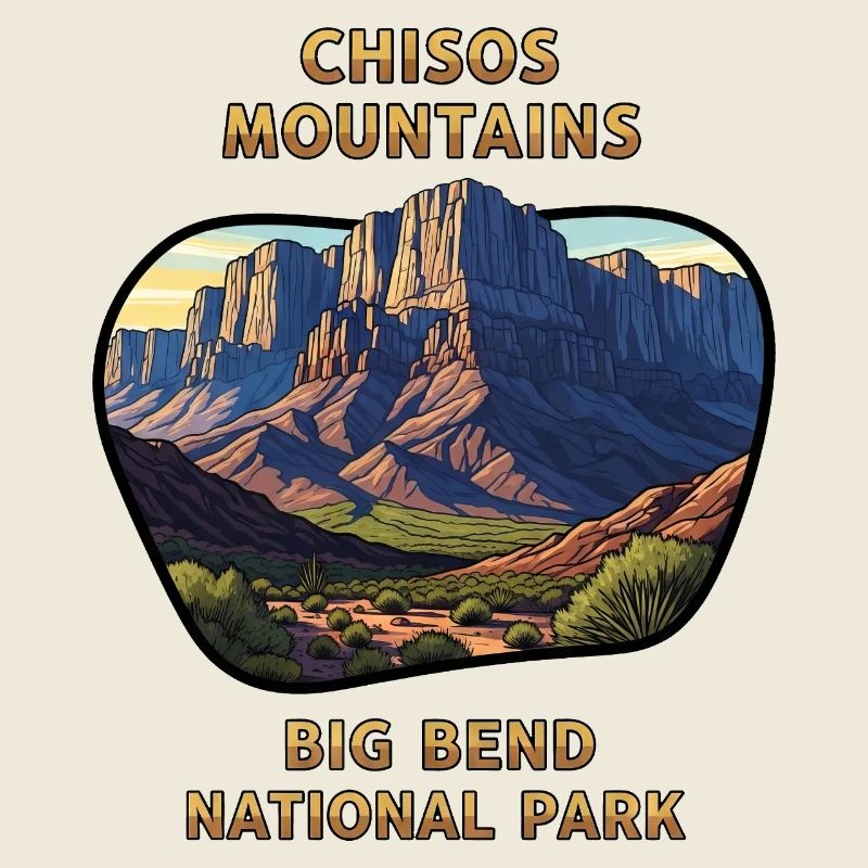Parc national de Big Bend, montagnes Chisos, randonnée