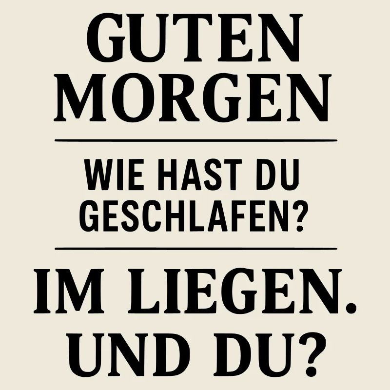 Guten Morgen Witzig