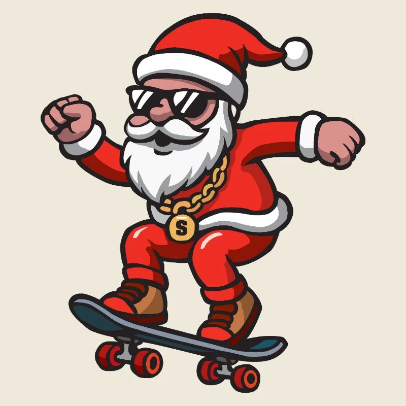 Patinage du Père Noël