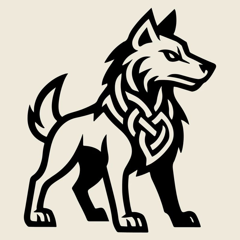 Wolf Wikinger