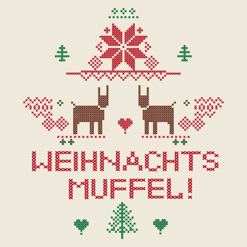 Mouffle de Noël moche