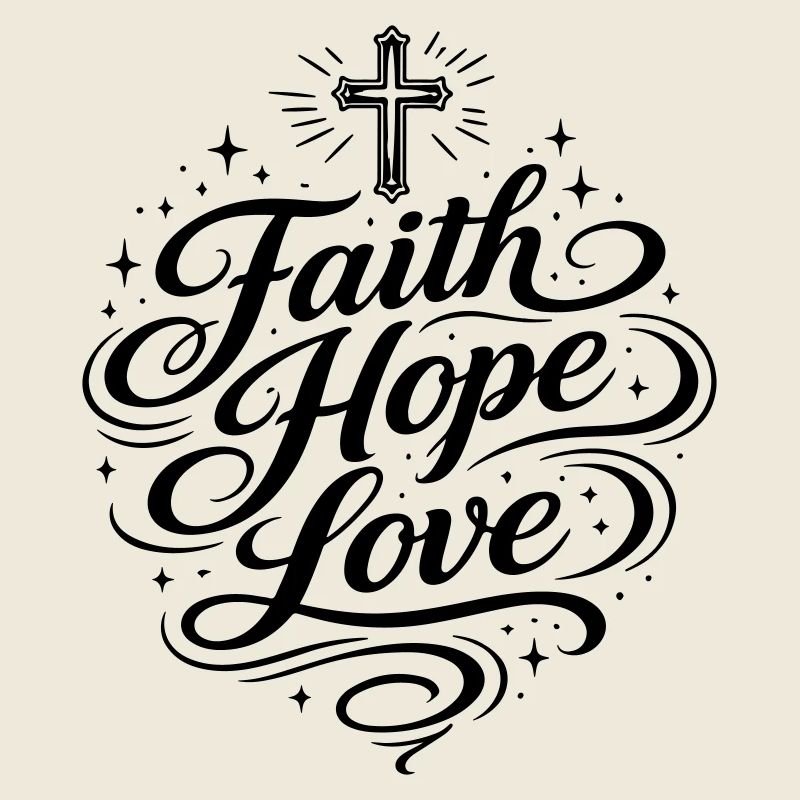 Glaube Hoffnung Liebe Christlich