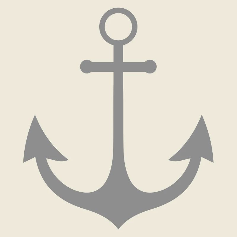 Symbole d’ancre Graphique nautique