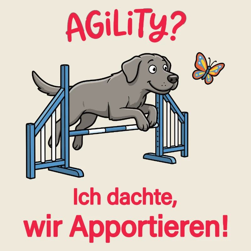 Funny Agility Dog Retrieving Error